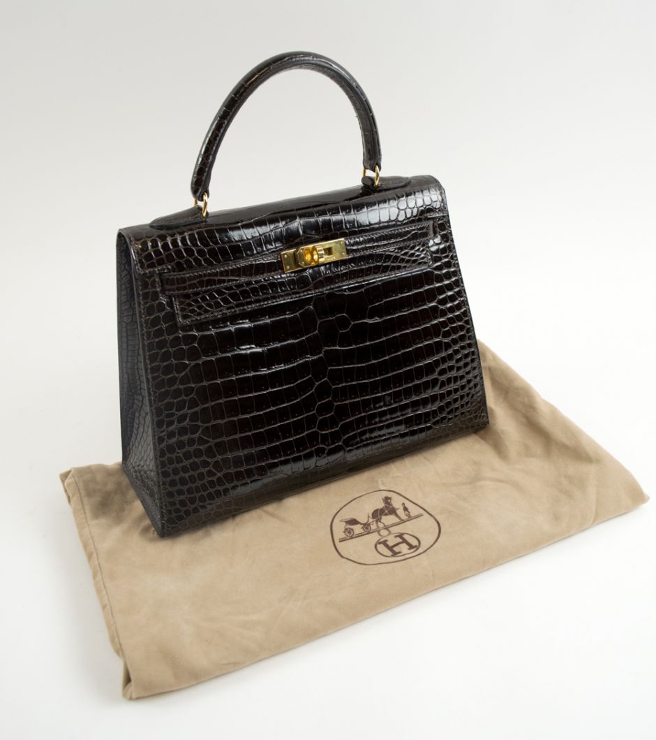 Hermès Kelly Crocodile Handbag - Sold for £7000