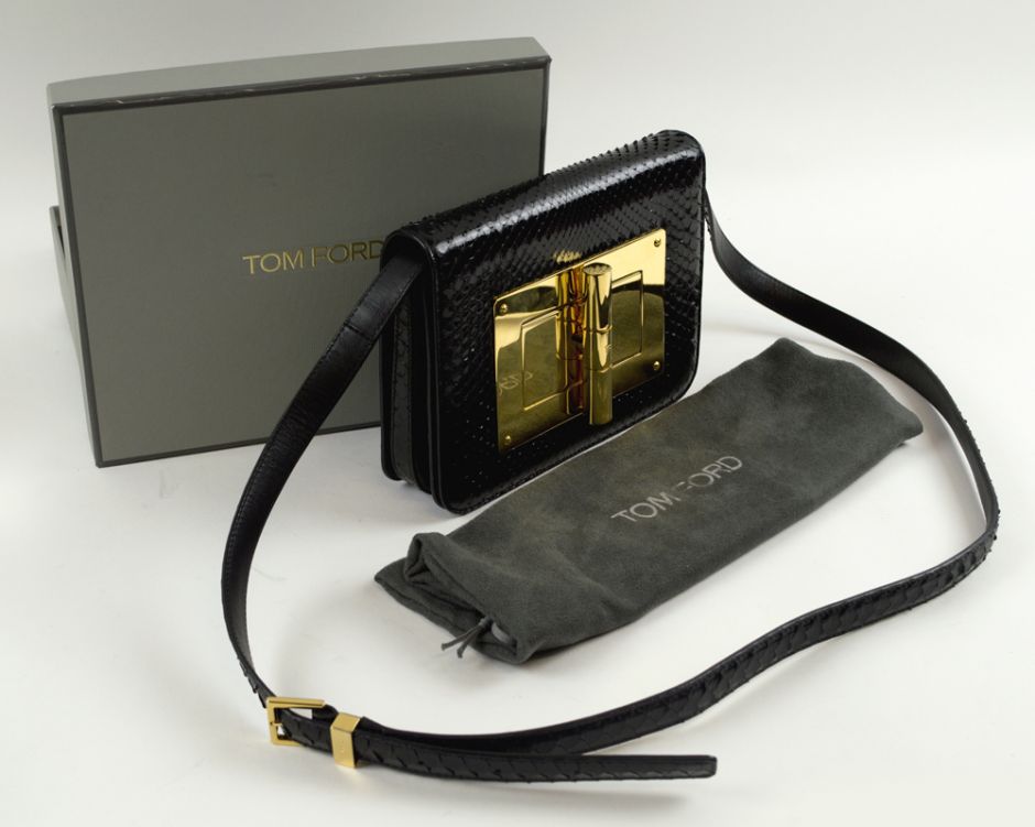Tom Ford Natalia Python Handbag - Sold for £800
