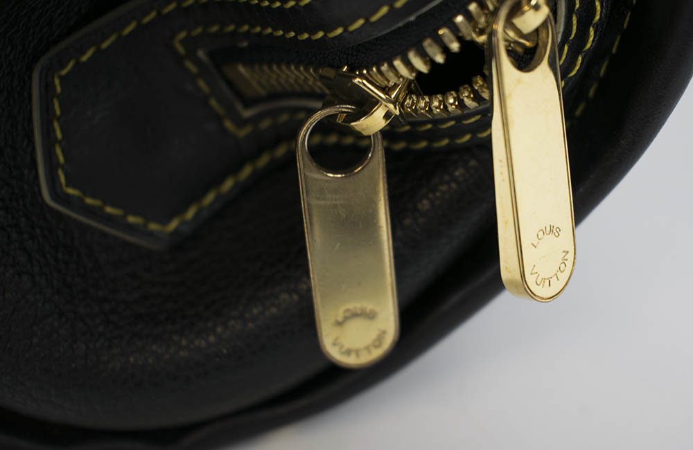 Louis Vuitton Black Suhali Leather L'Ingenieux PM Noir Bag ref