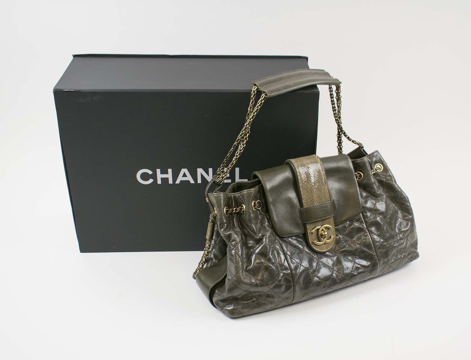 Chanel Vintage Stingray Bindi Bag