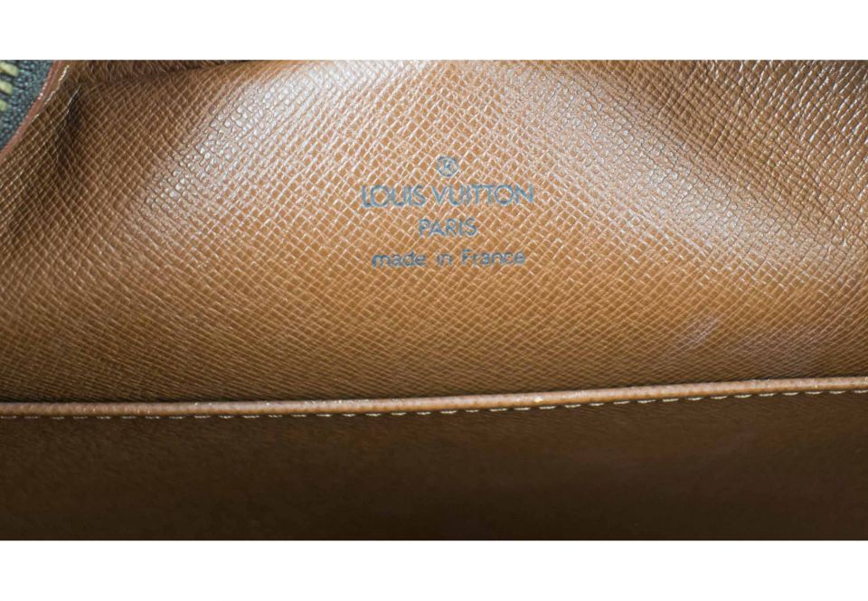 LOUIS VUITTON Logo Pocket Book Monogram Leather Brown France M56273 02YB557