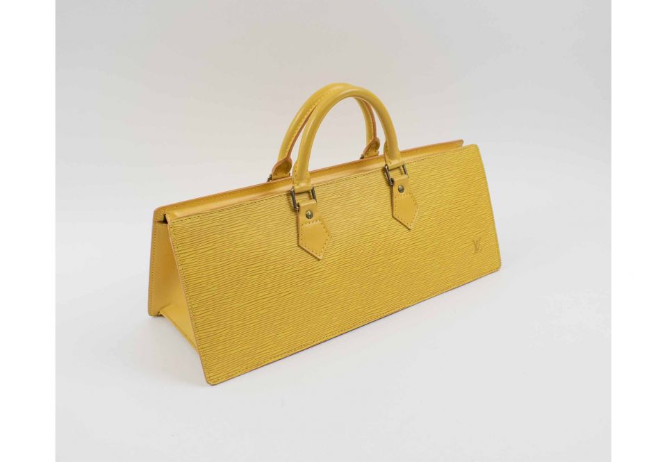 Authentic Vintage Louis Vuitton yellow epi purse