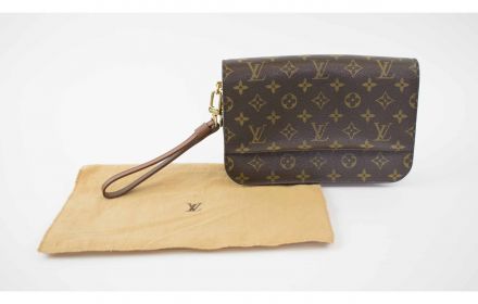 Brown Louis Vuitton Damier Ebene Naviglio Crossbody Bag – Designer