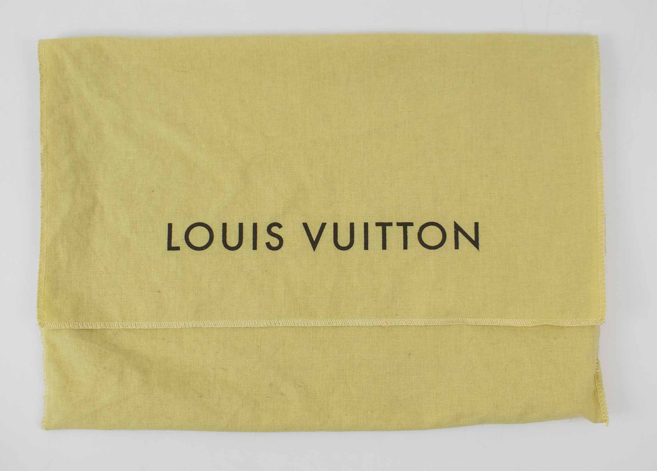 LOUIS VUITTON GRACE BOBBY SHOULDER RECTANGULAR MONOGRAM BAG, dark brown  leather with adjustable padded shoulder strap, top zip pocket, front  pocket, with black fabric lining, with dust bag, 19cm x 28cm H.