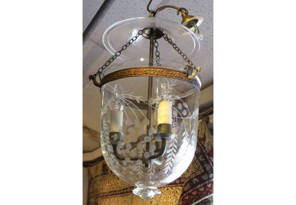 Vaughan Glass Bell Jar Pendant Lights