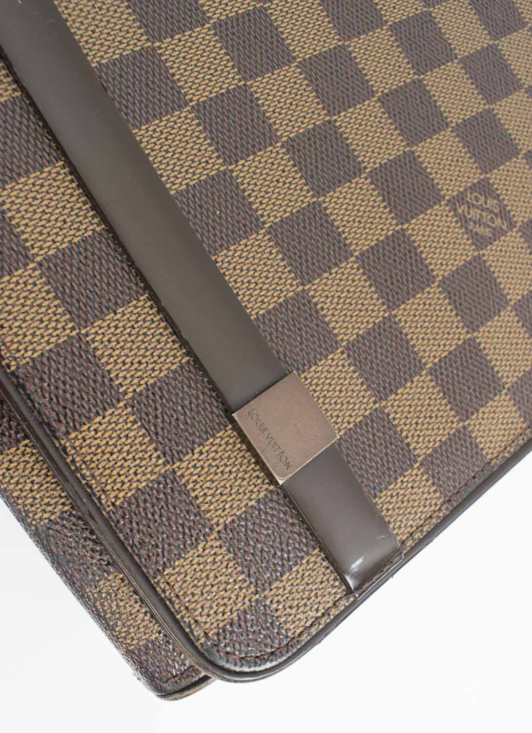 Louis Vuitton Damier Ebene Tribeca Long Shoulder Bag (SHF-16116) – LuxeDH
