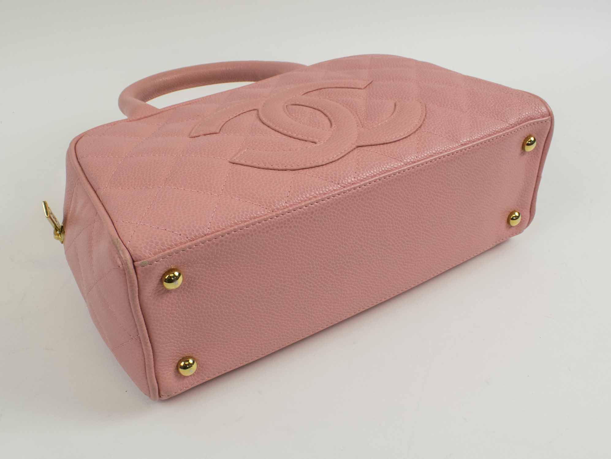 90's Chanel Pink Bowler Bag w/ Tassel at 1stDibs