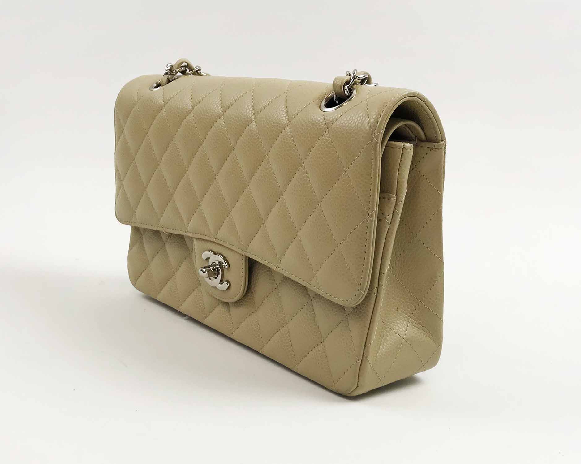 Pom Pom  Beige chanel bag, Chanel handbags, Chanel classic flap bag