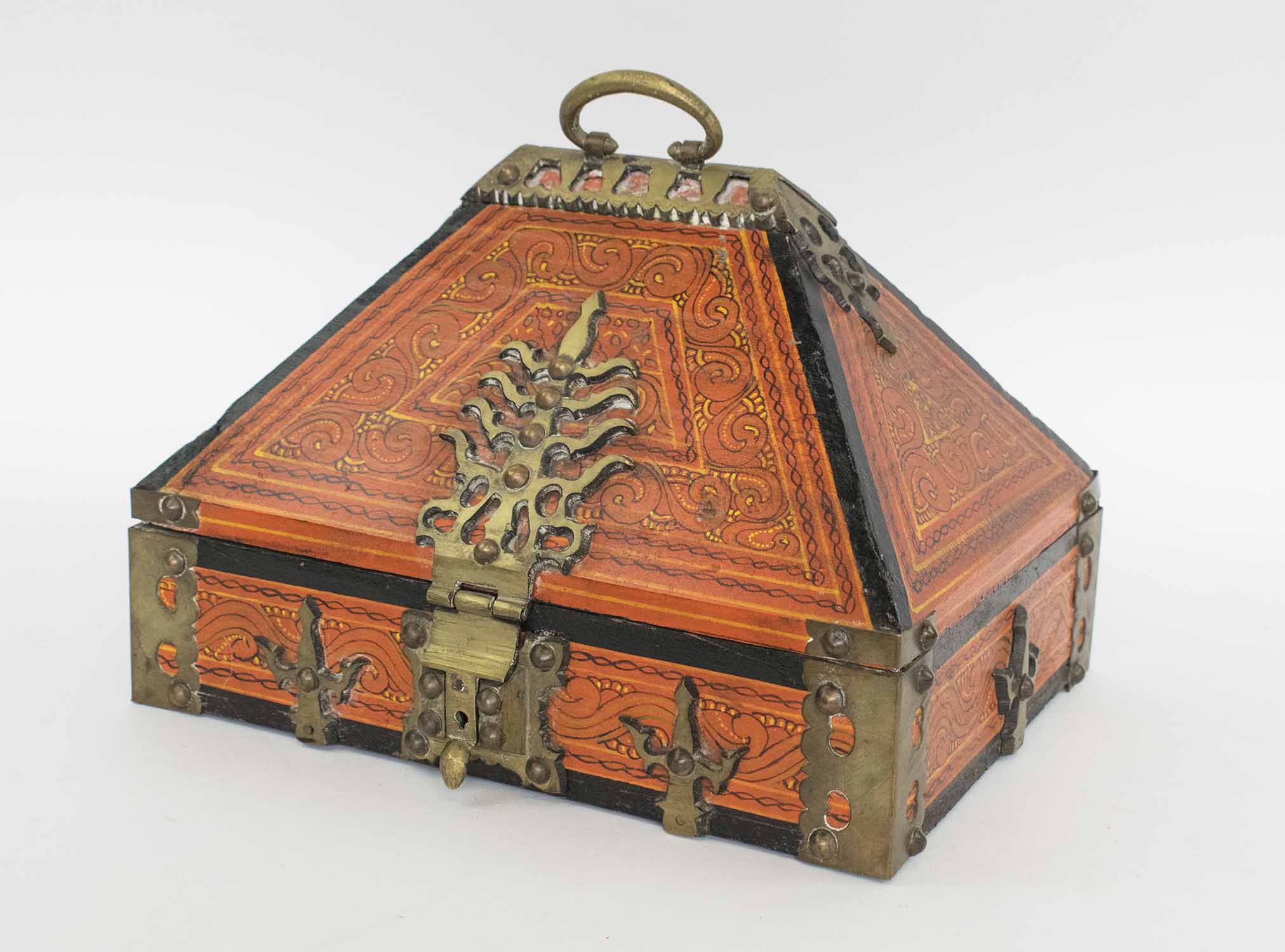 Antique Jewelry Box - Etsy
