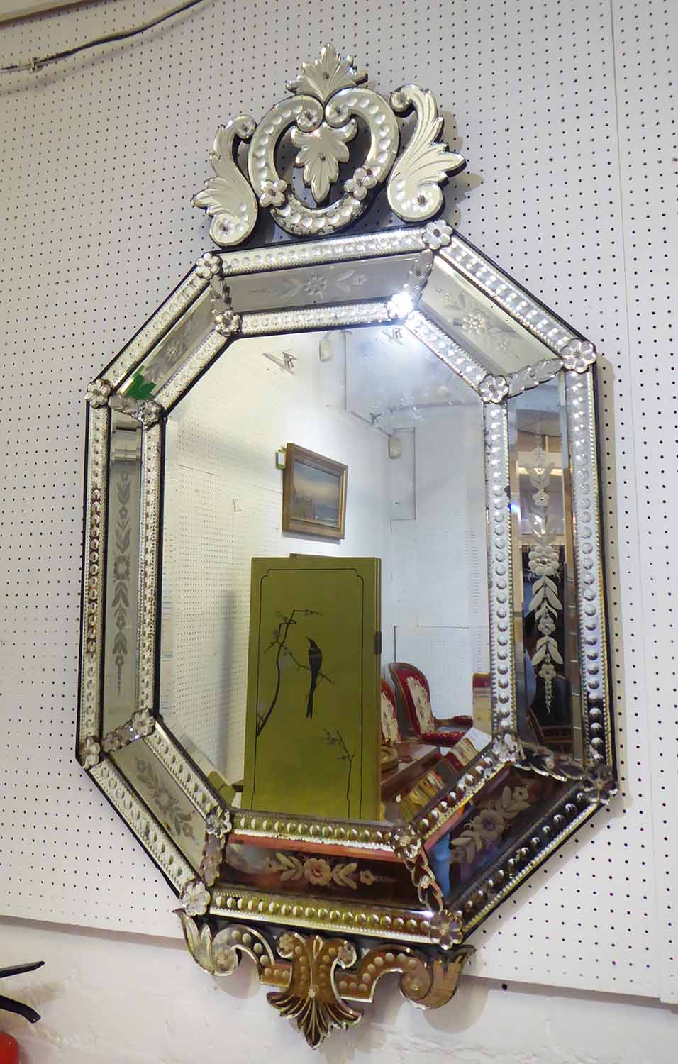 Venetian Mirror With Museum Patterns