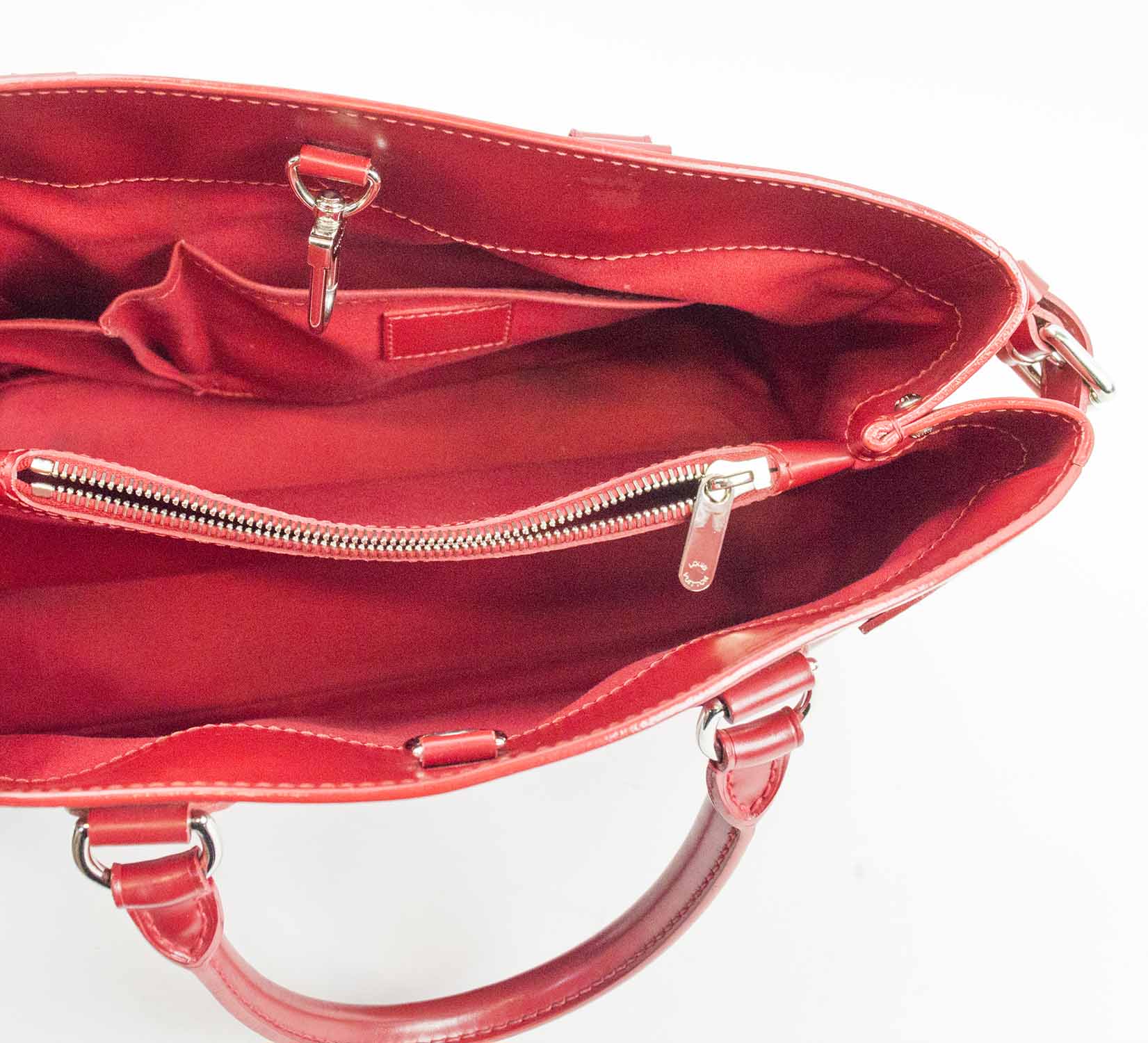 Sold at Auction: LOUIS VUITTON - RED EPI LEATHER PASSY