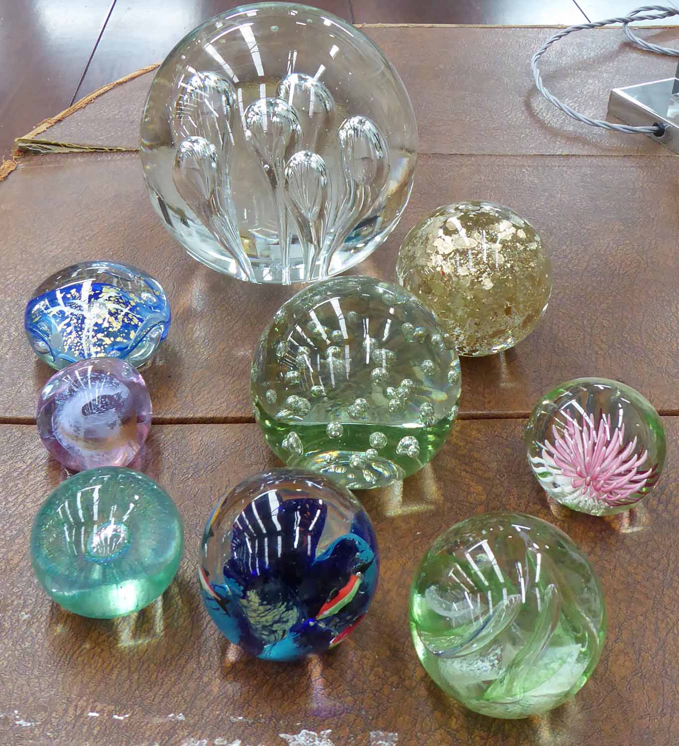 paper-weights-a-collection-of-nine-of-various-sizes-and-descriptions-18cm-diam-approx-at