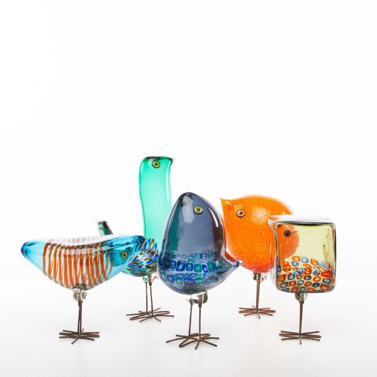 Alessandro Pianon’s distinctive ‘Pulcino’ Murano glass birds were designed for the leading Venetian glass-maker firm Vistosi in the 1960s...